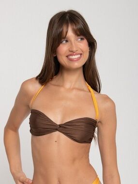 NWT Bright $40 Nia Top (Cinnamon Spice) Size M
